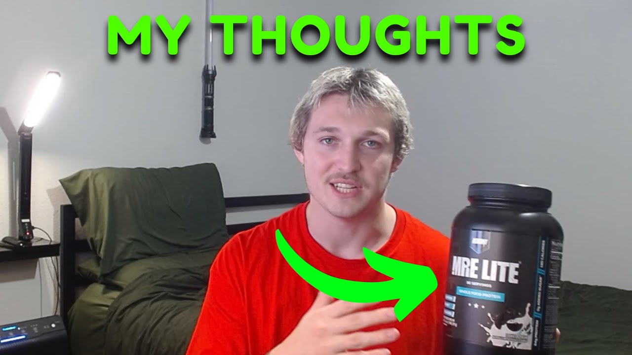 REDCON1 MRE Lite Protein Powder Review &ndash; Cookies N' Cream Meal Replacement