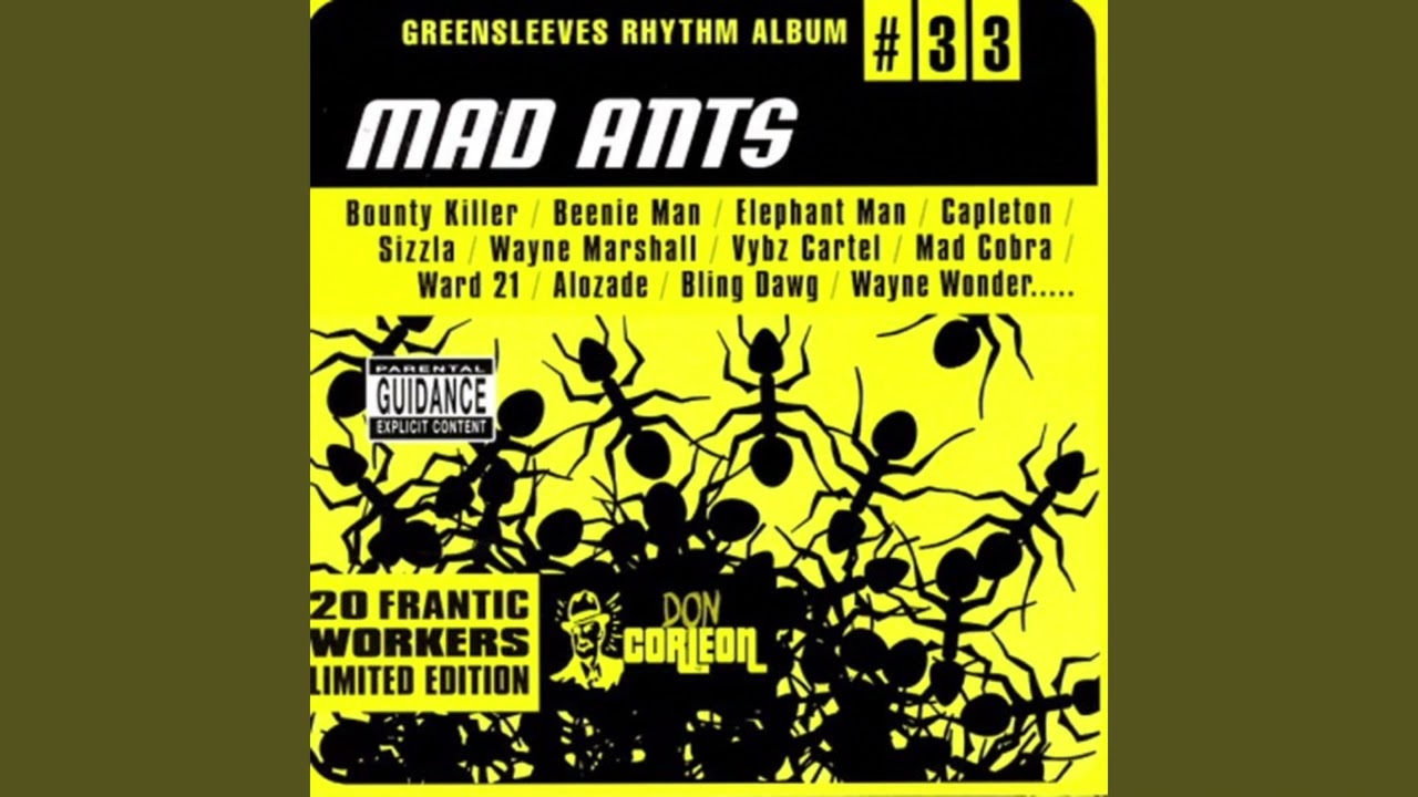 Mad Ants Riddim (Instrumental) - Produced by Donovan Bennett -  Greensleeves 2002