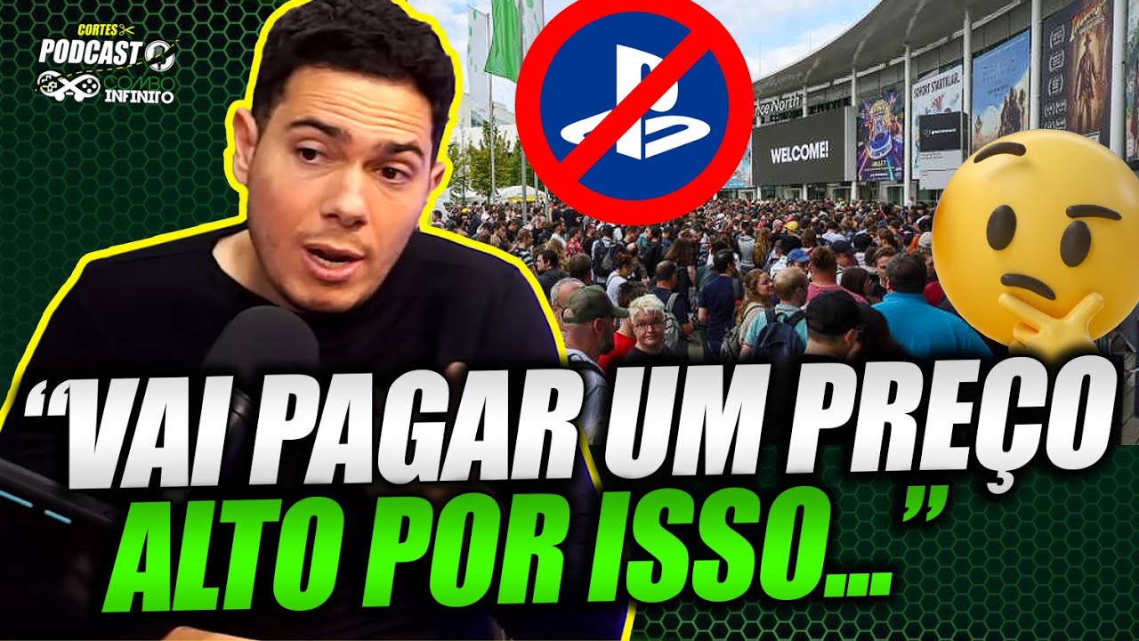 A FALTA DA PLAYSTATION NA GAMESCOM