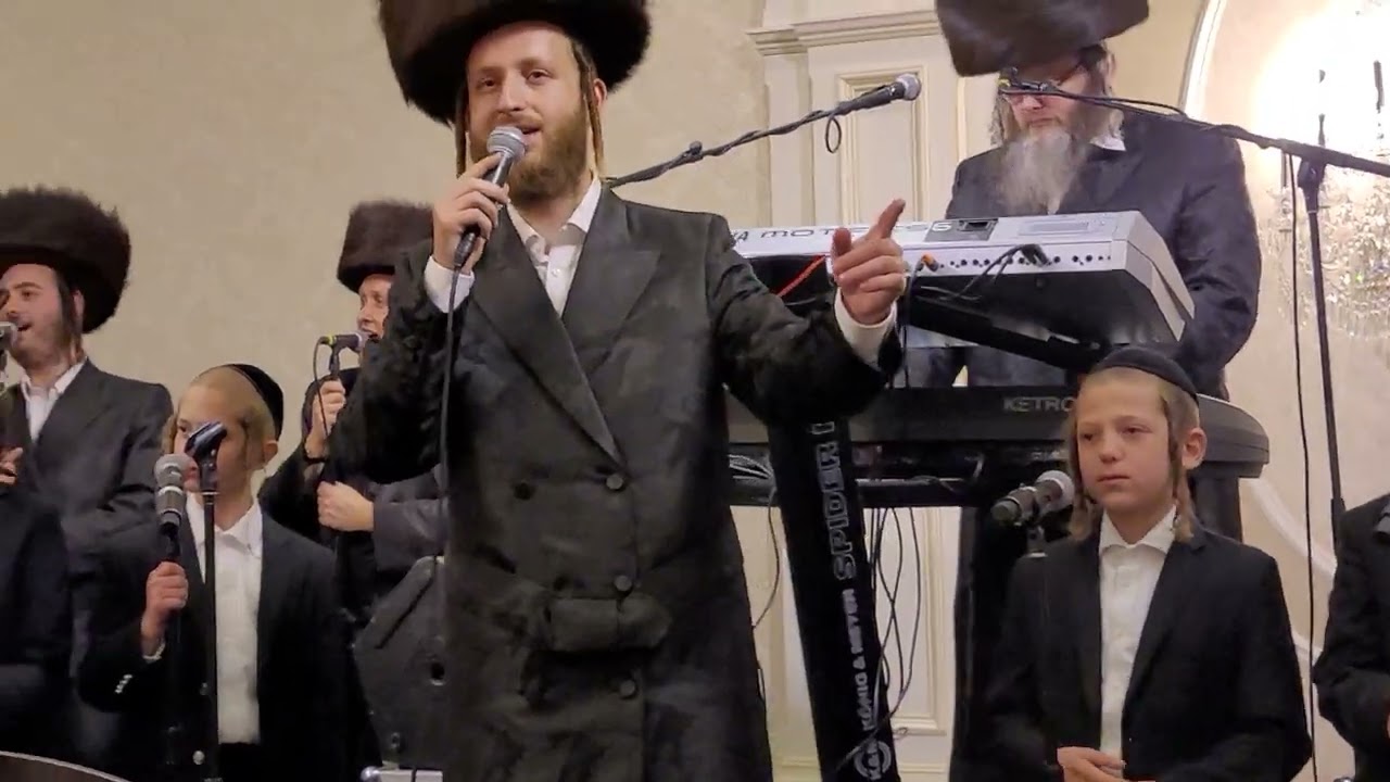 Beautiful Wedding With Meir Adler - Malchus Choir - And Yiddish Nachas