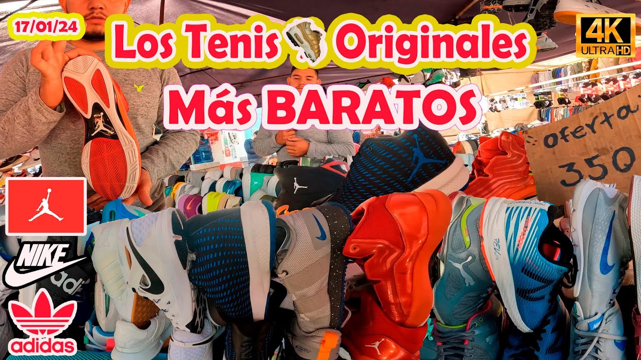 Descubre el tianguis con los tenis originales mas BARATOS de Guadalajara