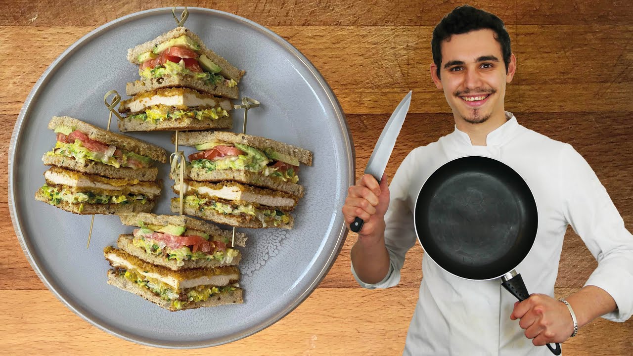 Recette CLUB SANDWICH à ma façon // TUTO //