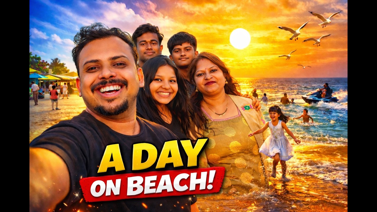A DAY ON TITHAL BEACH