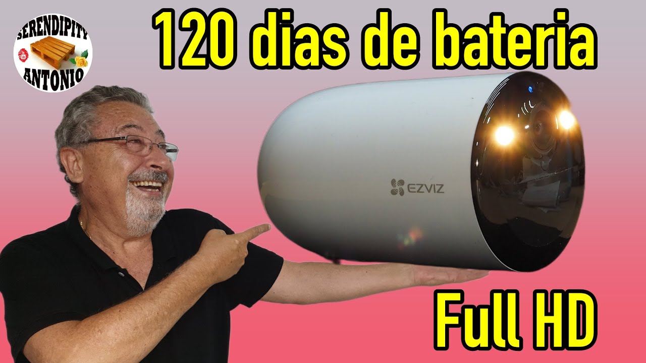 Cámara CB3 de EZVIZ 1080p y 120 días de batería ¡¡GENIAL!!
