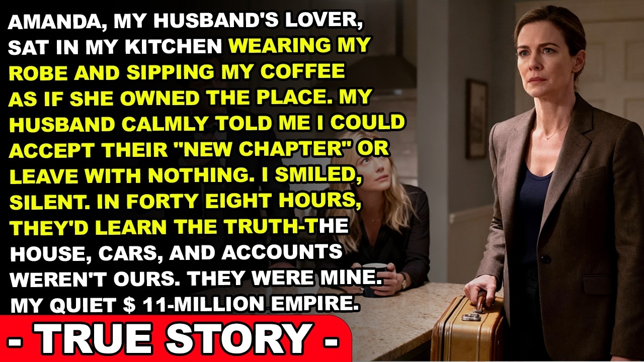 He Replaced Me With His Mistress — He Didn’t Know I Owned the Mansion and $11M Empire