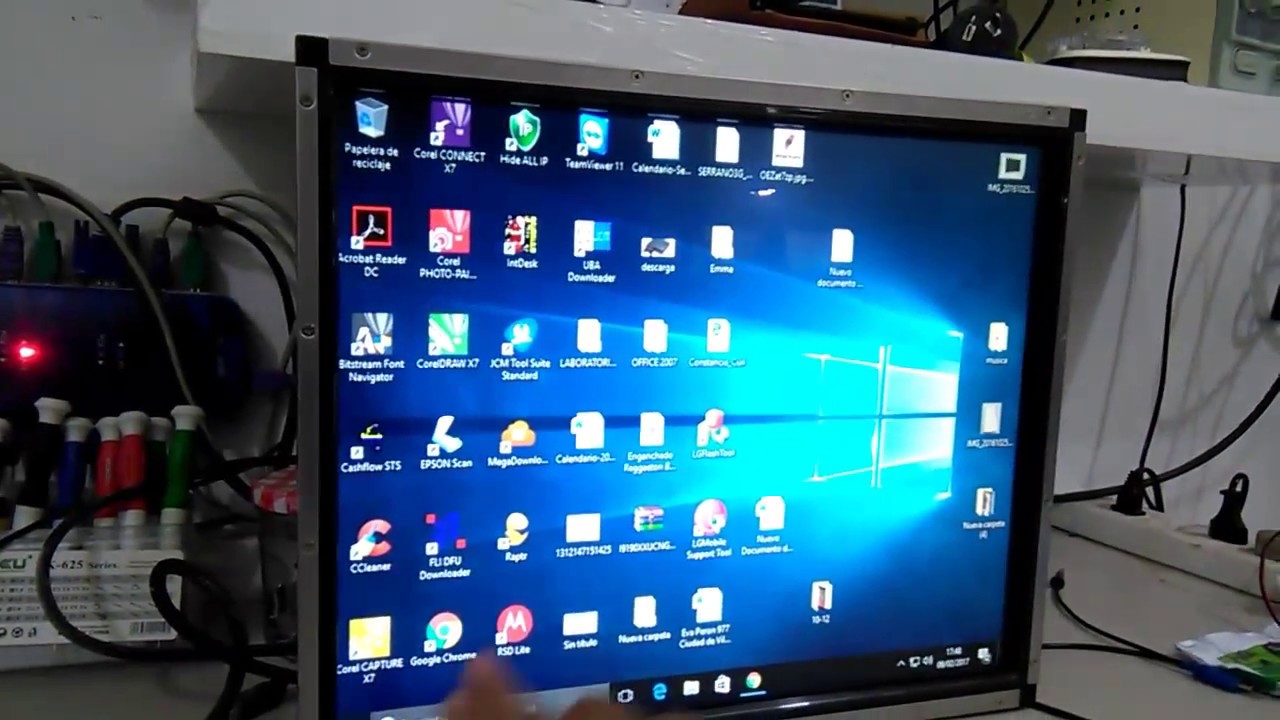 LCD ELO touch