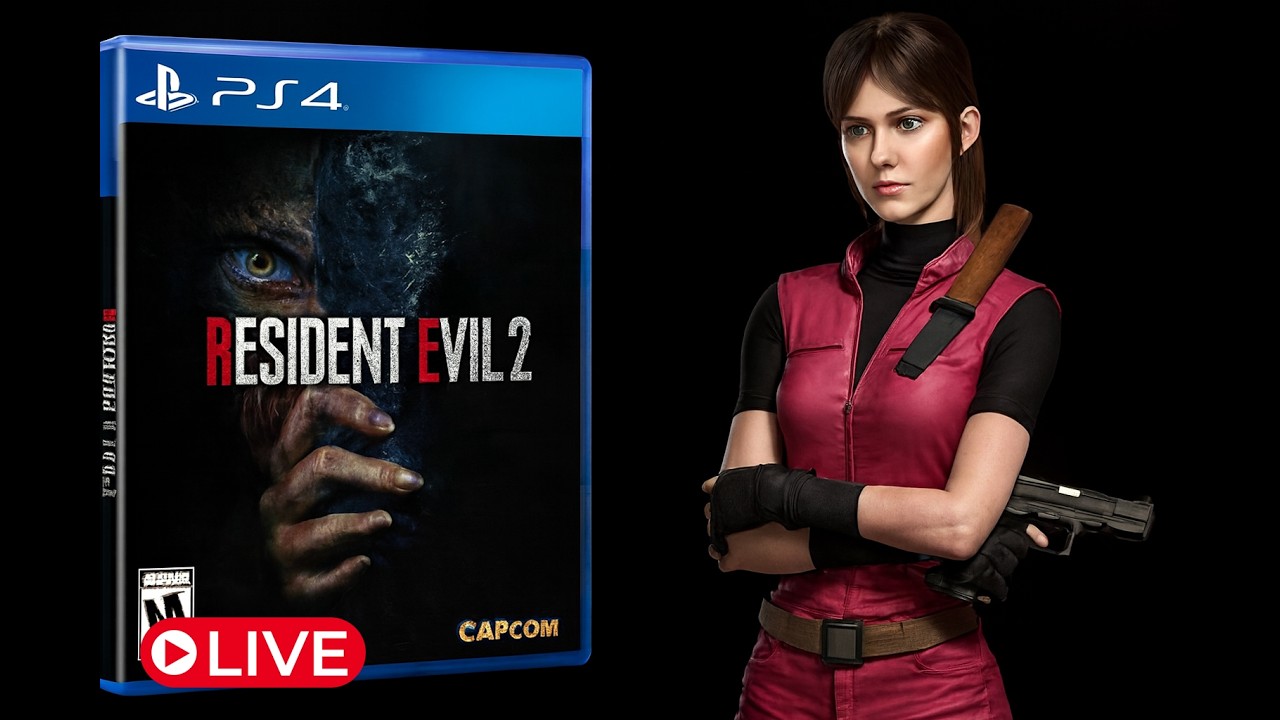 Live - Resident Evil 2 Original no PS4 ATÉ ZERAR