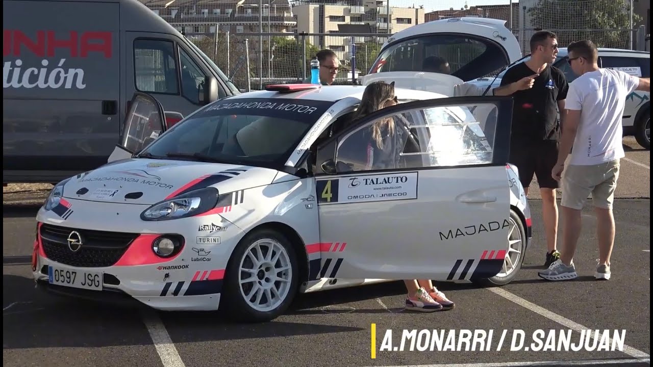 Alberto Monarri - Diego Sanjuan | Rallysprint Talavera 2025 | Opel Adam R2