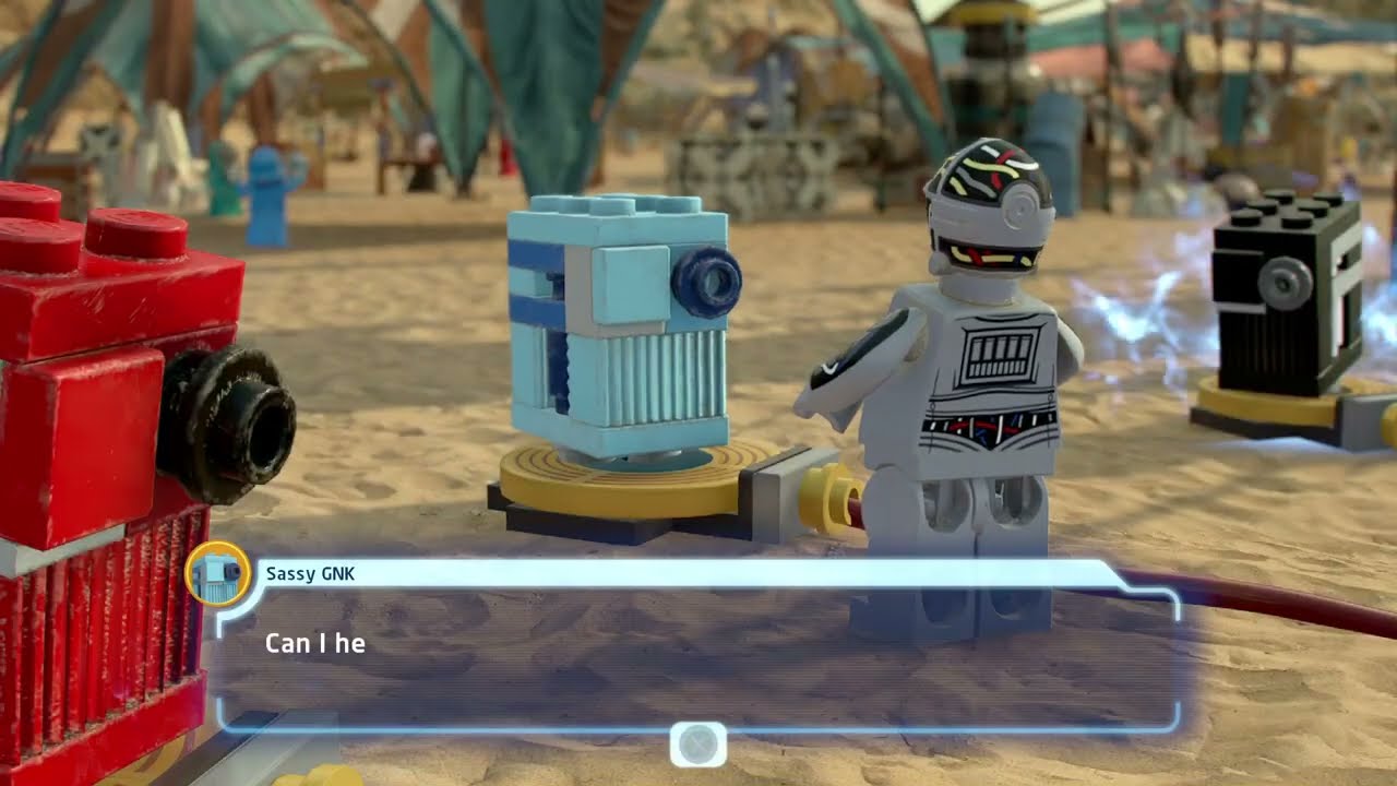 Gonk Droid Beauty Pageant | LEGO Star Wars: The Skywalker Saga