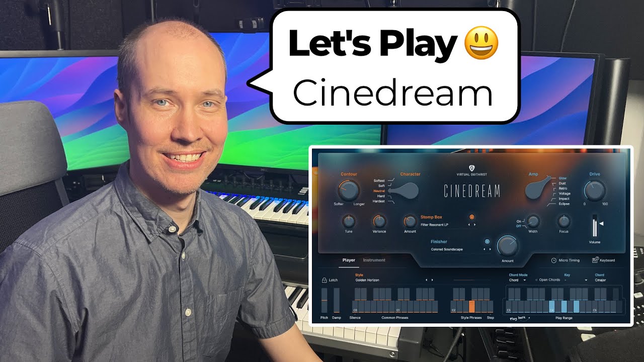 Guitars with Cinematic Sound Design - Cinedream (Ujam)