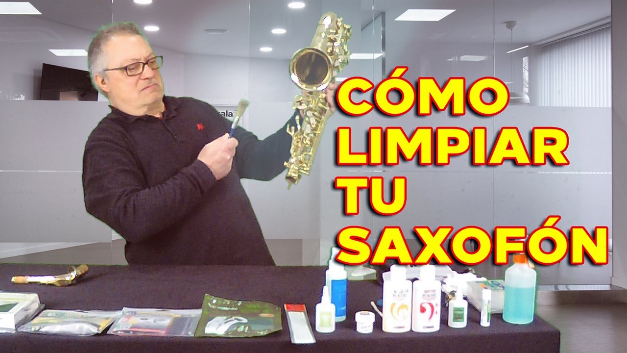 Limpieza y mantenimiento para el saxo
