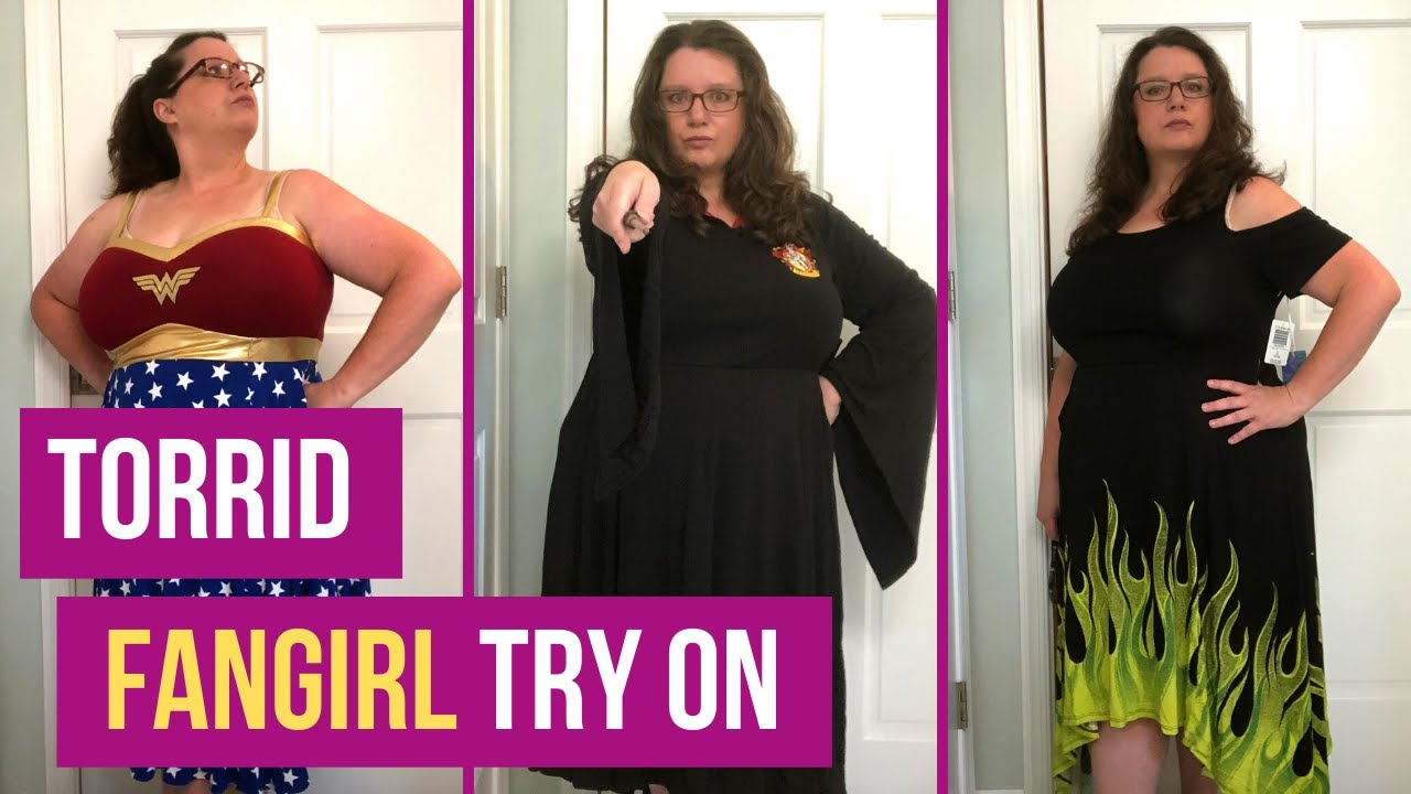 TORRID Try On Haul 2020 - Plus Size Disney, Wonder Woman, Harry Potter