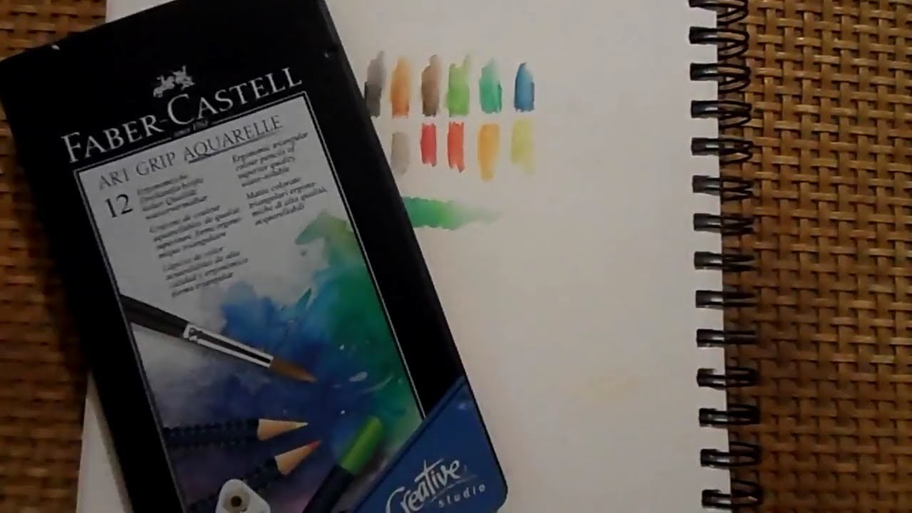 Review Faber Castell Art Grip Aquarelle Watercolor Pencils/Faber Castell acuarelables Art Grip