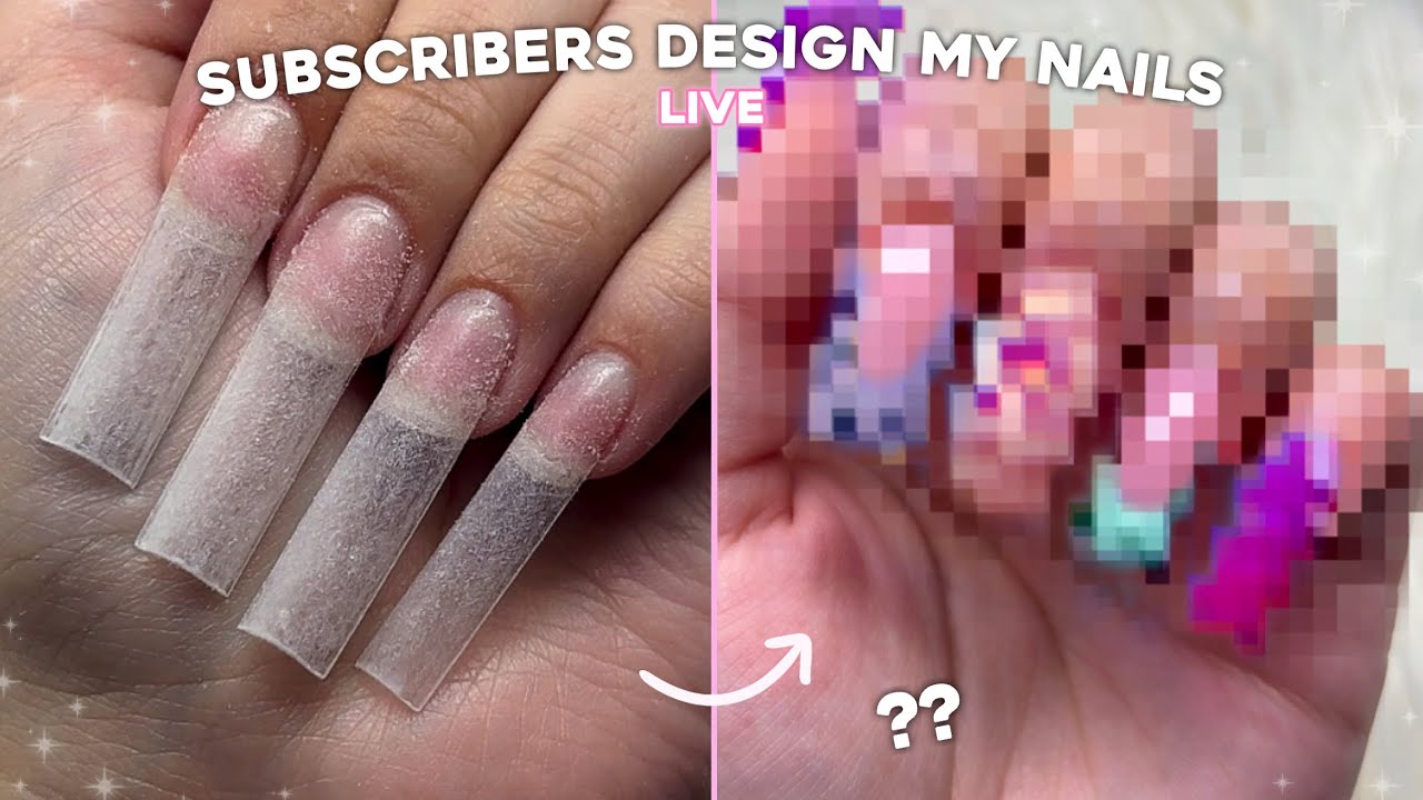 SUBSCRIBERS DESIGN MY NAILS! | Live Stream