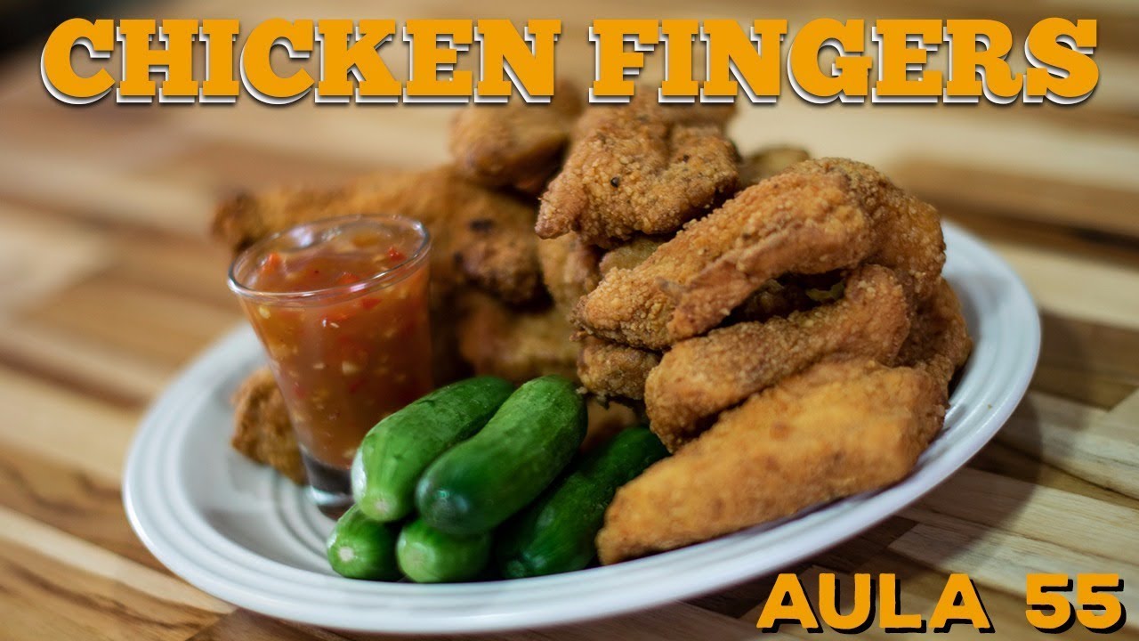 Aula 55 - Chicken Finger (Como fazer frango frito crocante) / Cansei de Ser Chef