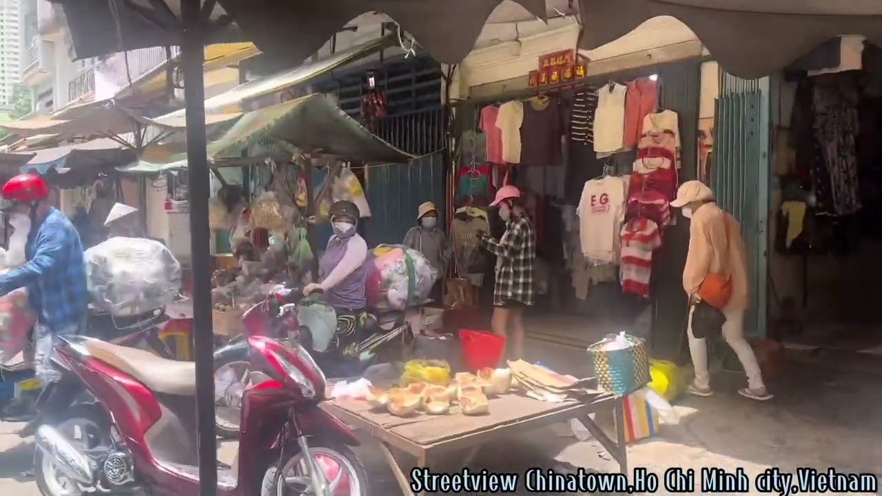 越南唐人街景 Street View Chinatown  Ho Chi Minh City Vietnam（Part 1)