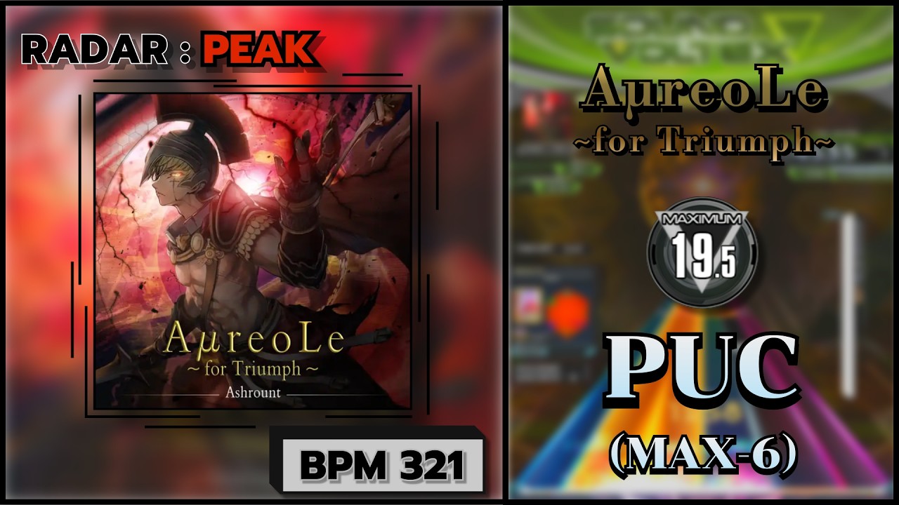 【SDVX】 AμreoLe~for Triumph~ (MXM) PUC