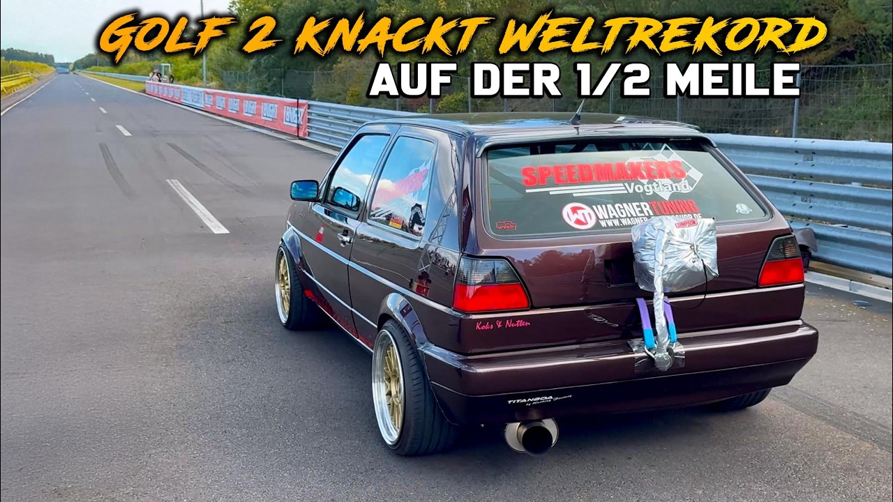 Schnellster Golf der Welt beim L8Night Speedrun