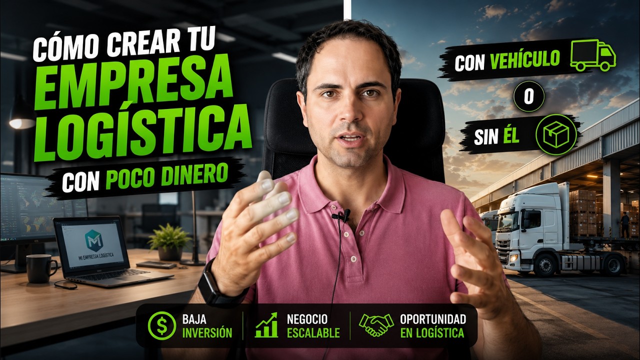 Cómo Crear Tu Empresa Logística Con Poco Dinero? Con Vehículo o Sin El.