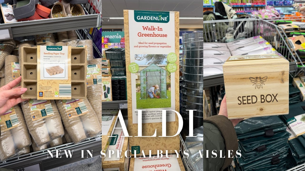 NEW IN ALDI SPECIALBUYS AISLES | GARDEN EVENT 🪴 | New in store Sunday 22 February 2026