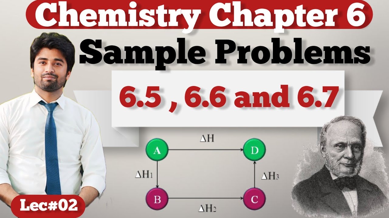 Chapter 6 Sample Problems Chemistry Class 11||Chemistry Chapter 6 Numerical || 6.5, 6.6 and 6.7  