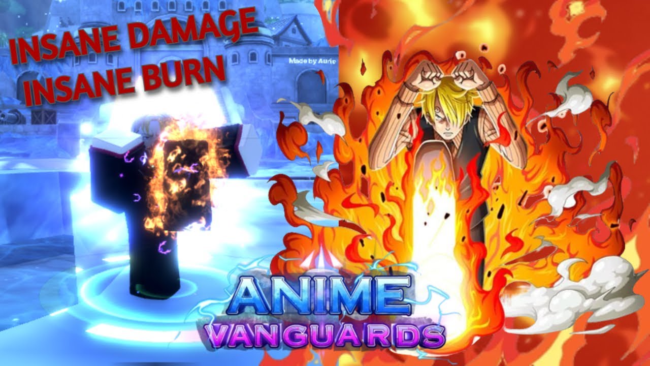 Over 𝟭 𝙈𝙄𝙇𝙇𝙄𝙊𝙉 Damage and Burn!? Sanji Just Dropped and He’s EXTREMELY Strong – Anime Vanguards