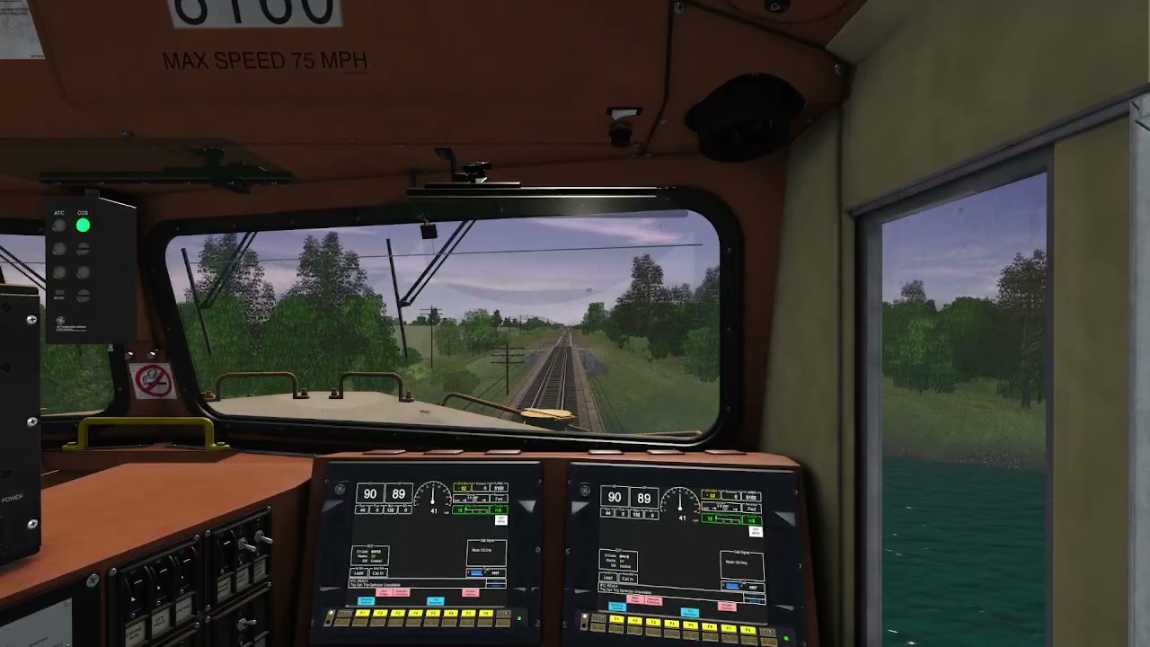 Trainz - UP MCHAL (Cab Ride)