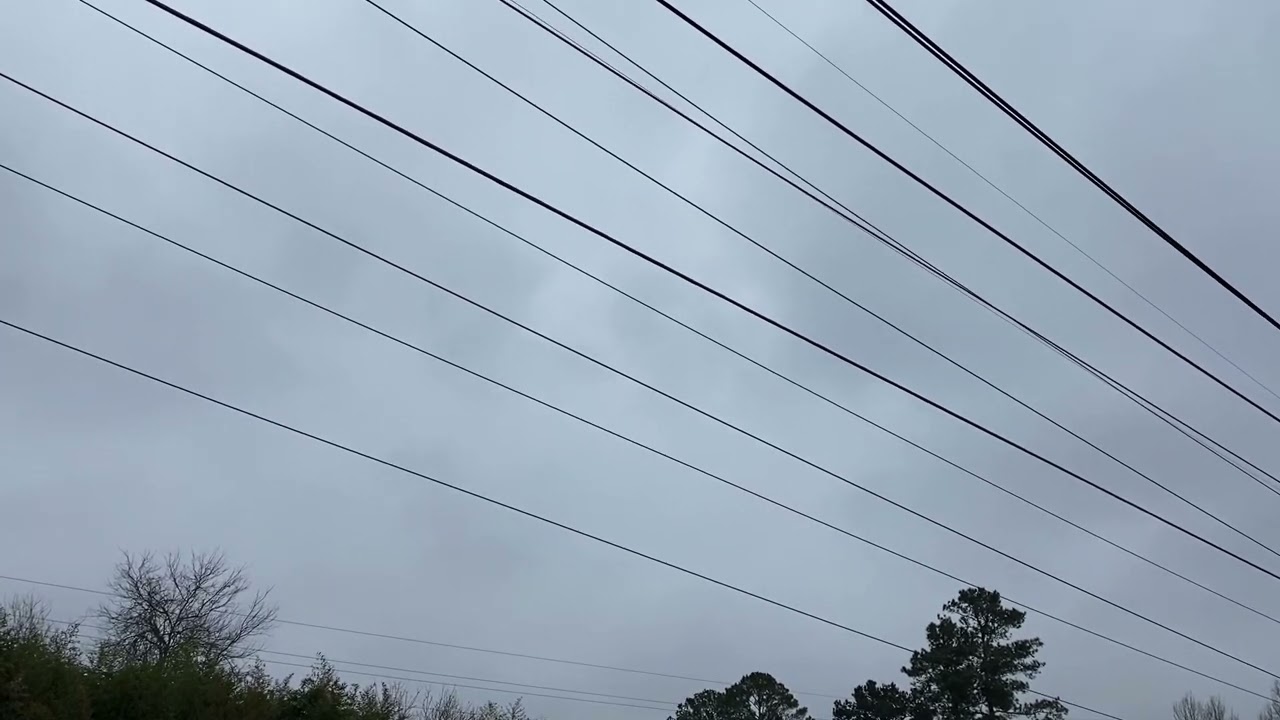 A roaring P-8A ￼ Poseidon on a cloudy morning in Spartanburg, SC.