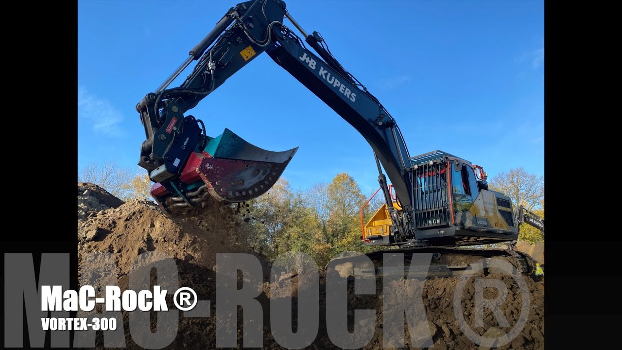 Vortex-330 Sieblöffel / Schaufelseparator von der MaC-Rock®  GmbH