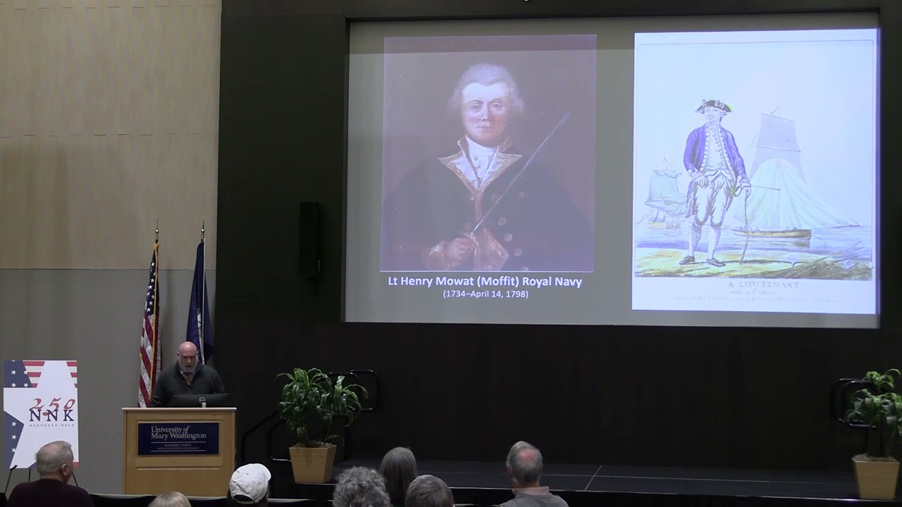 NNK250 2026 Signature Speaker Series: Dr Phil Levy at the University of Mary Washington - Dahlgren