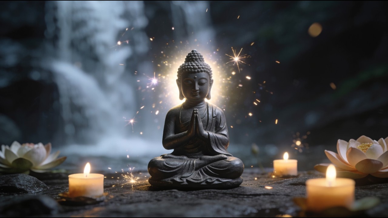 963 Hz Deep Meditation Music for Spiritual Calm & Positive Energy | Inner Balance Focus