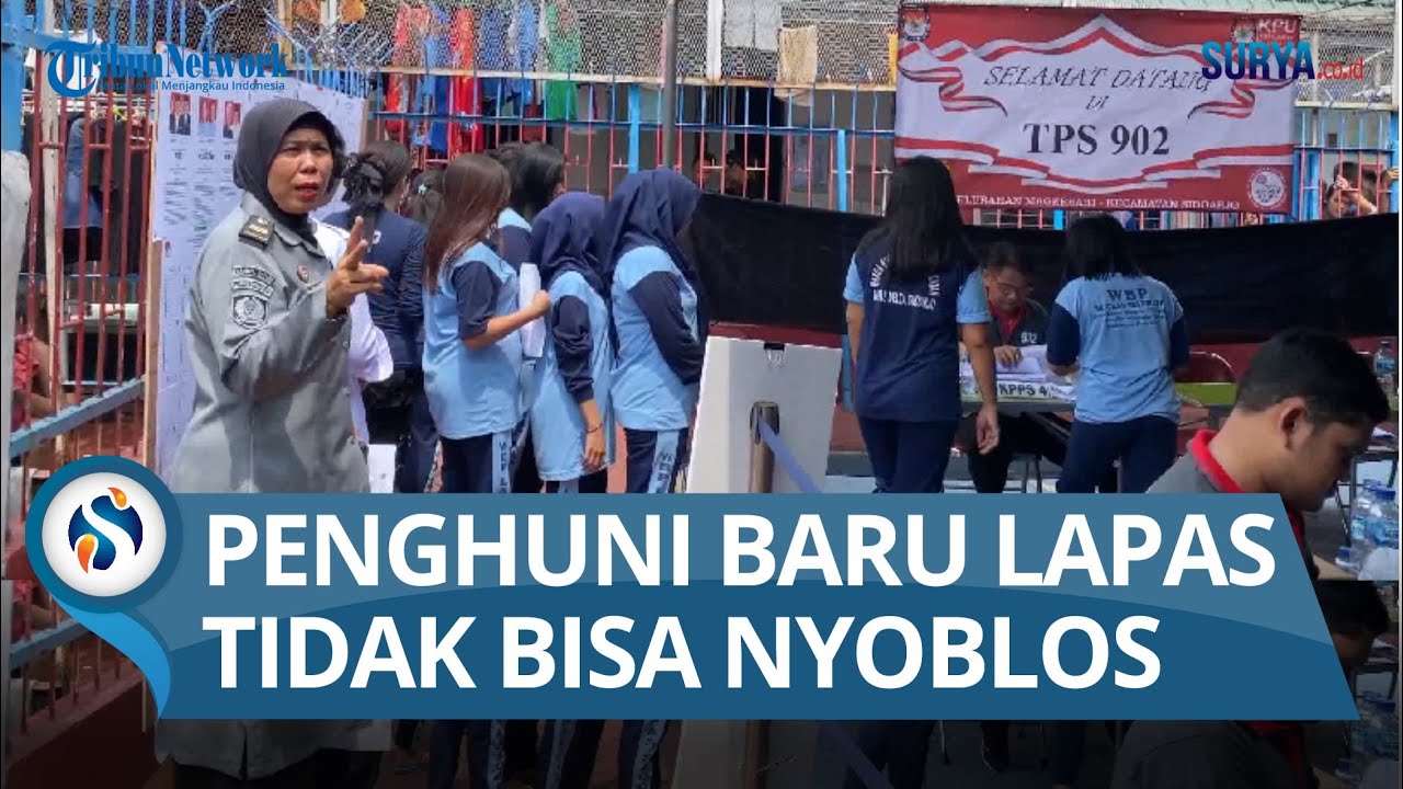 Penghuni Baru di Lapas Tidak Bisa Nyoblos