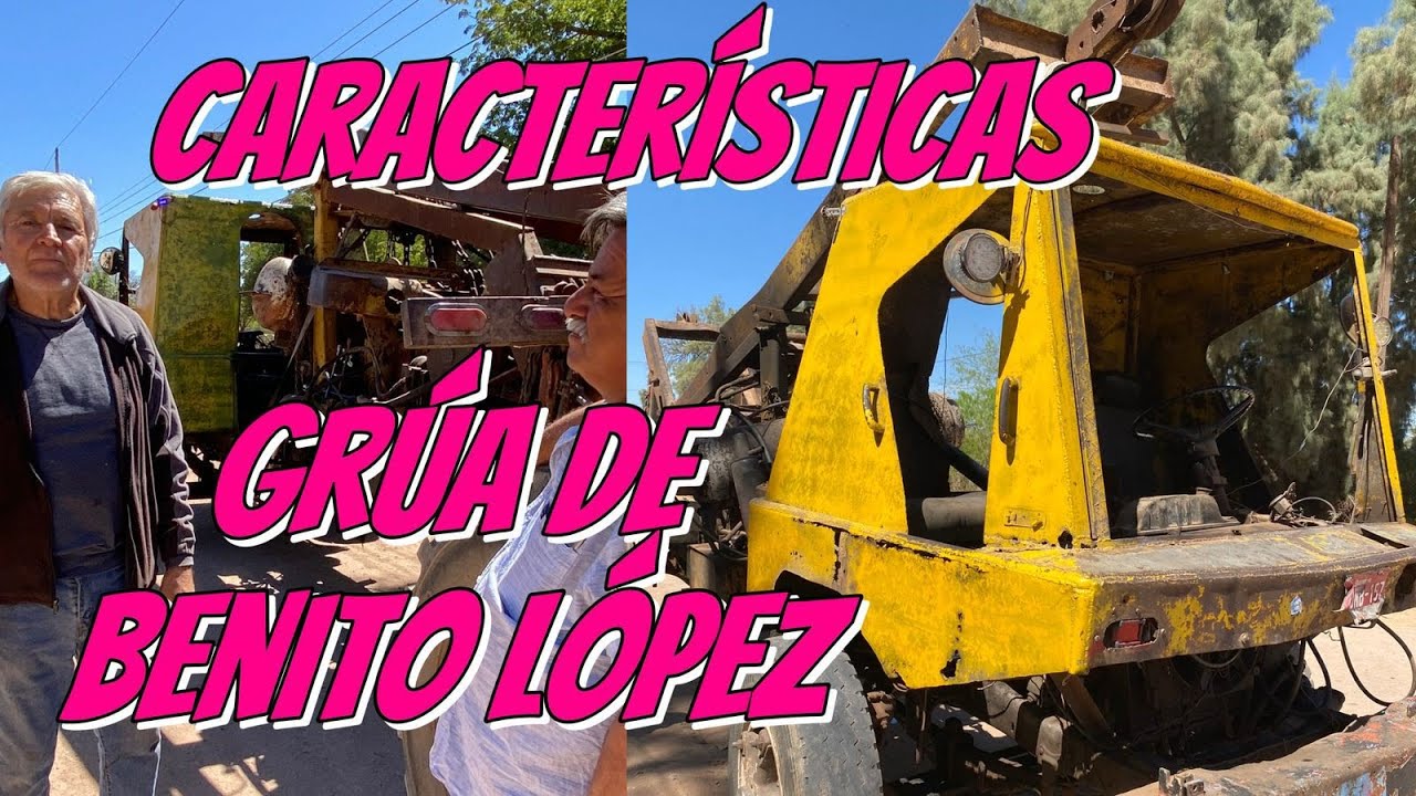 características de la grúa de Benito López✔️ Se revienta el cable en la prueba😳
