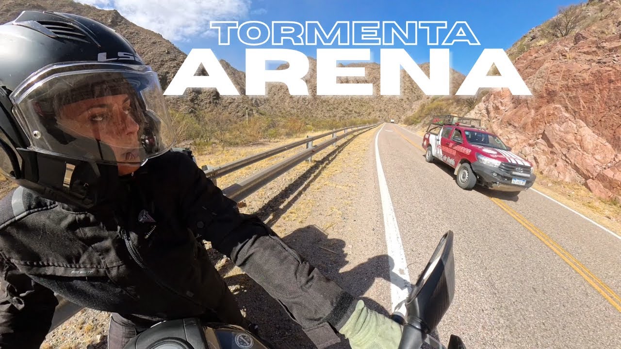 Me encontré de FRENTE con una TORMENTA de ARENA 