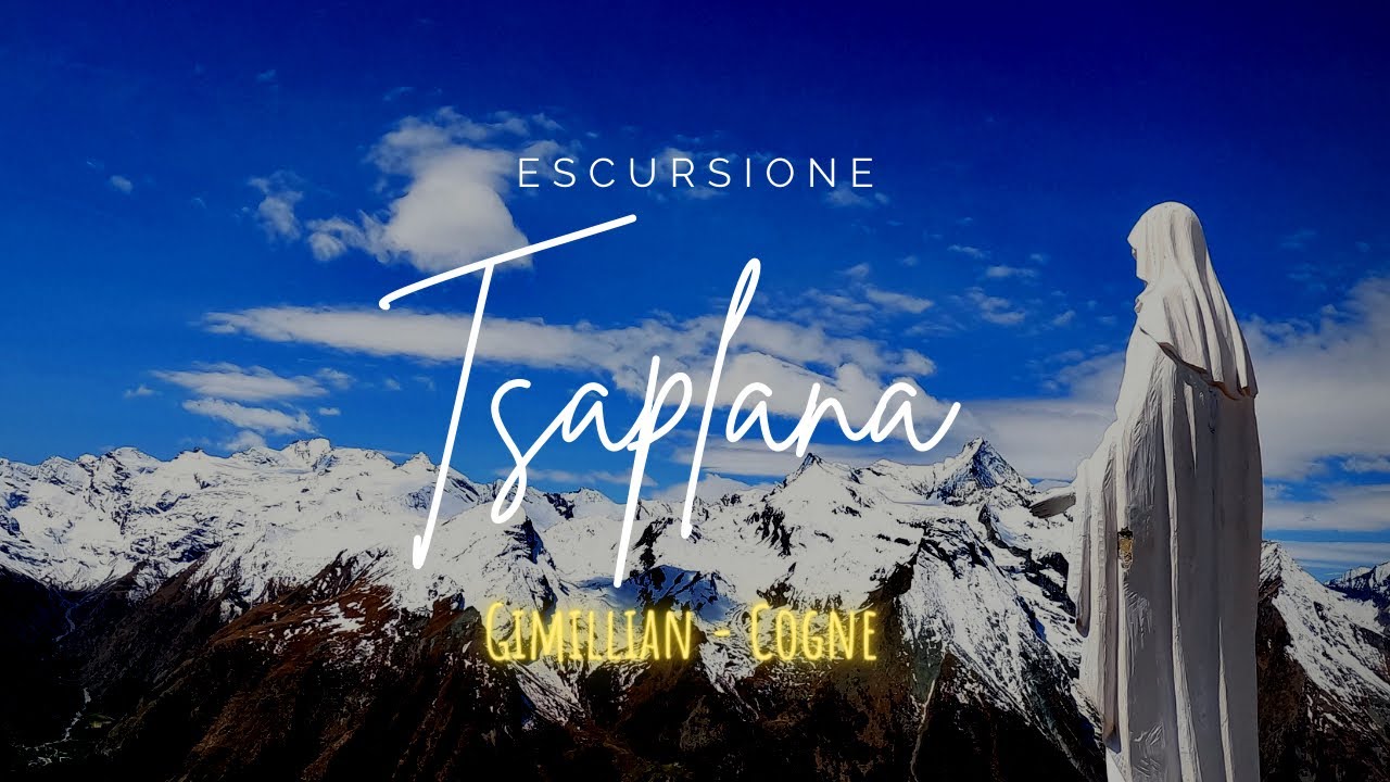 ESCURSIONE - TSAPLANA 2.680 mt. - da Gimillian - Cogne - Valle d’Aosta - Gopro 9 - Drone HD