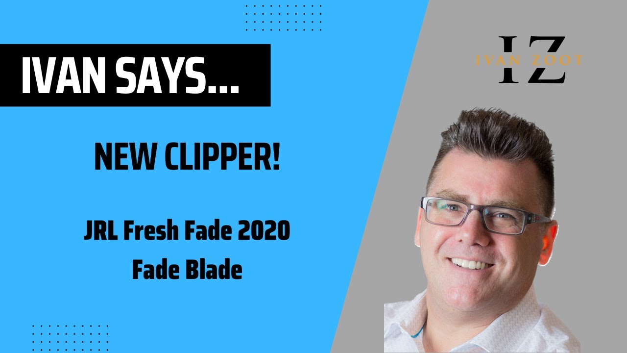 Fade Blade on the New JRL 2020 Onyx Barber Hair Clipper