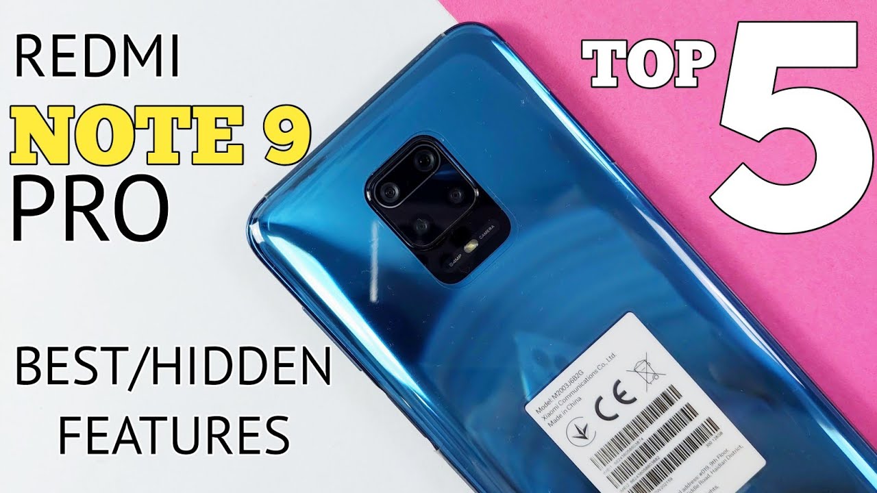 Redmi Note 9 Pro Top 5 Best Hidden Features | Redmi Note 9 Pro Tips & Tricks