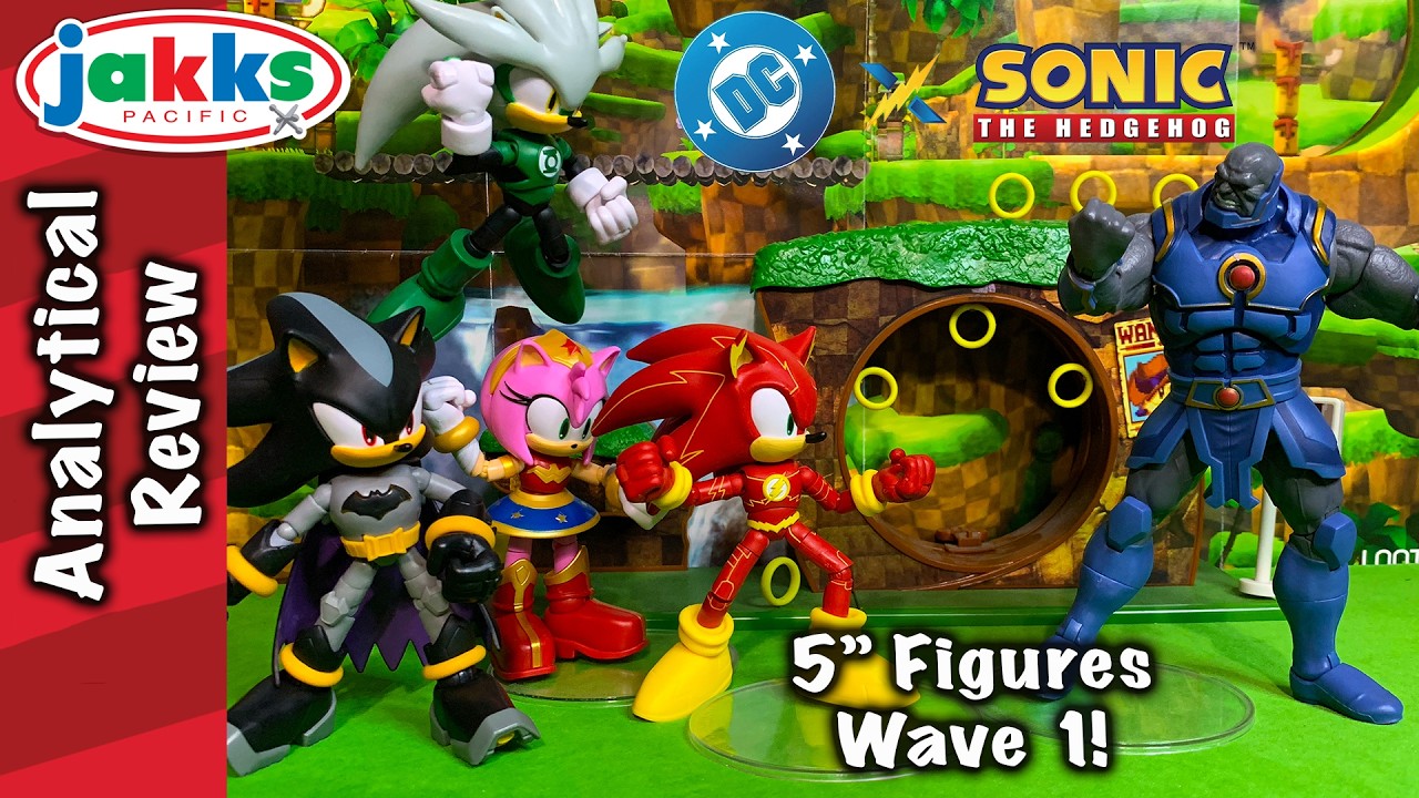Фигурки DC X Sonic 5 дюймов Волна 1!