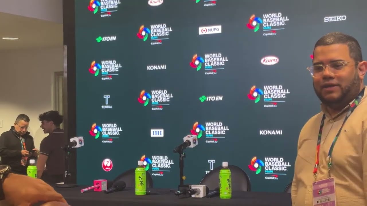 Press conference Juan Soto and Fernando Tatis Jr WBC 2026