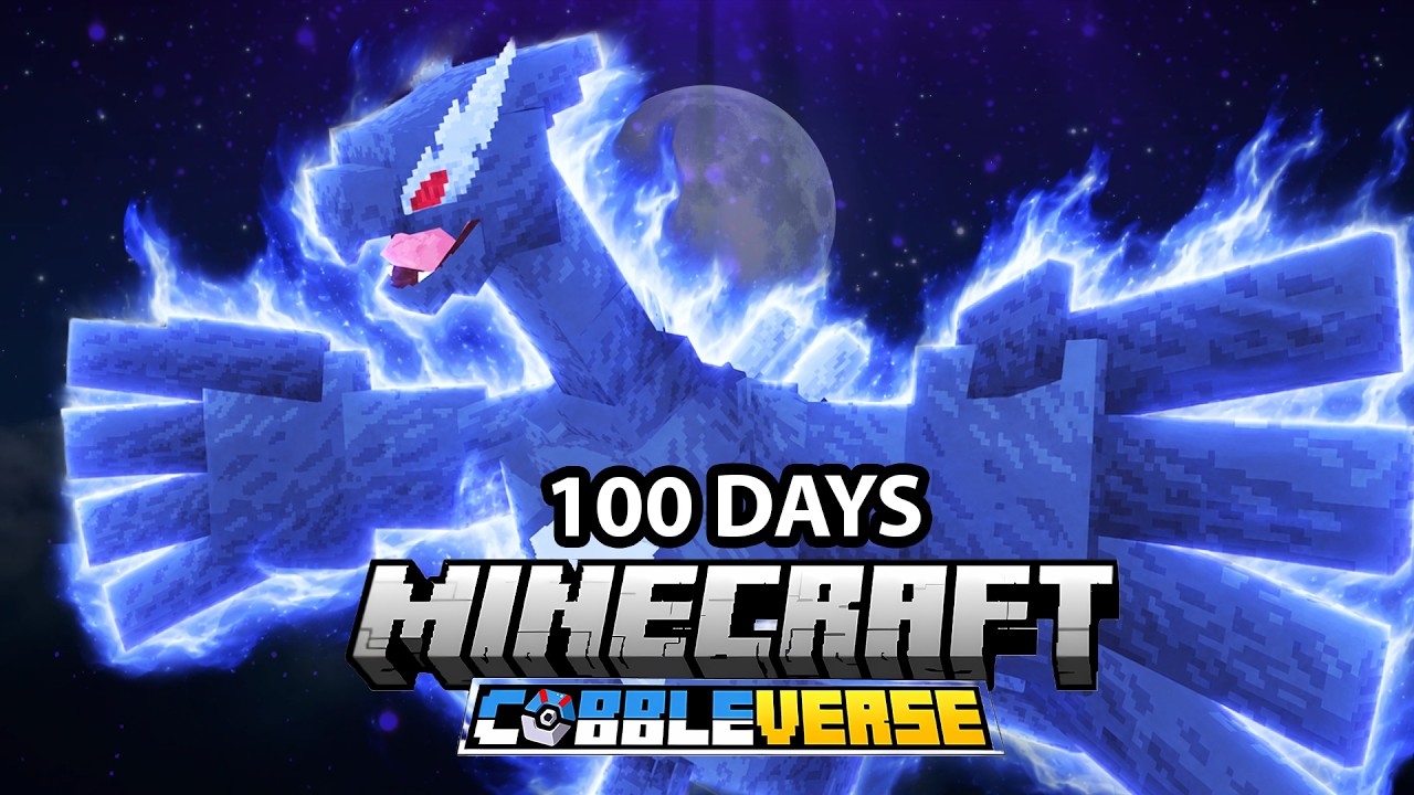 I Spent 100 Days in the Johto Region in Cobblemon! (Cobbleverse)