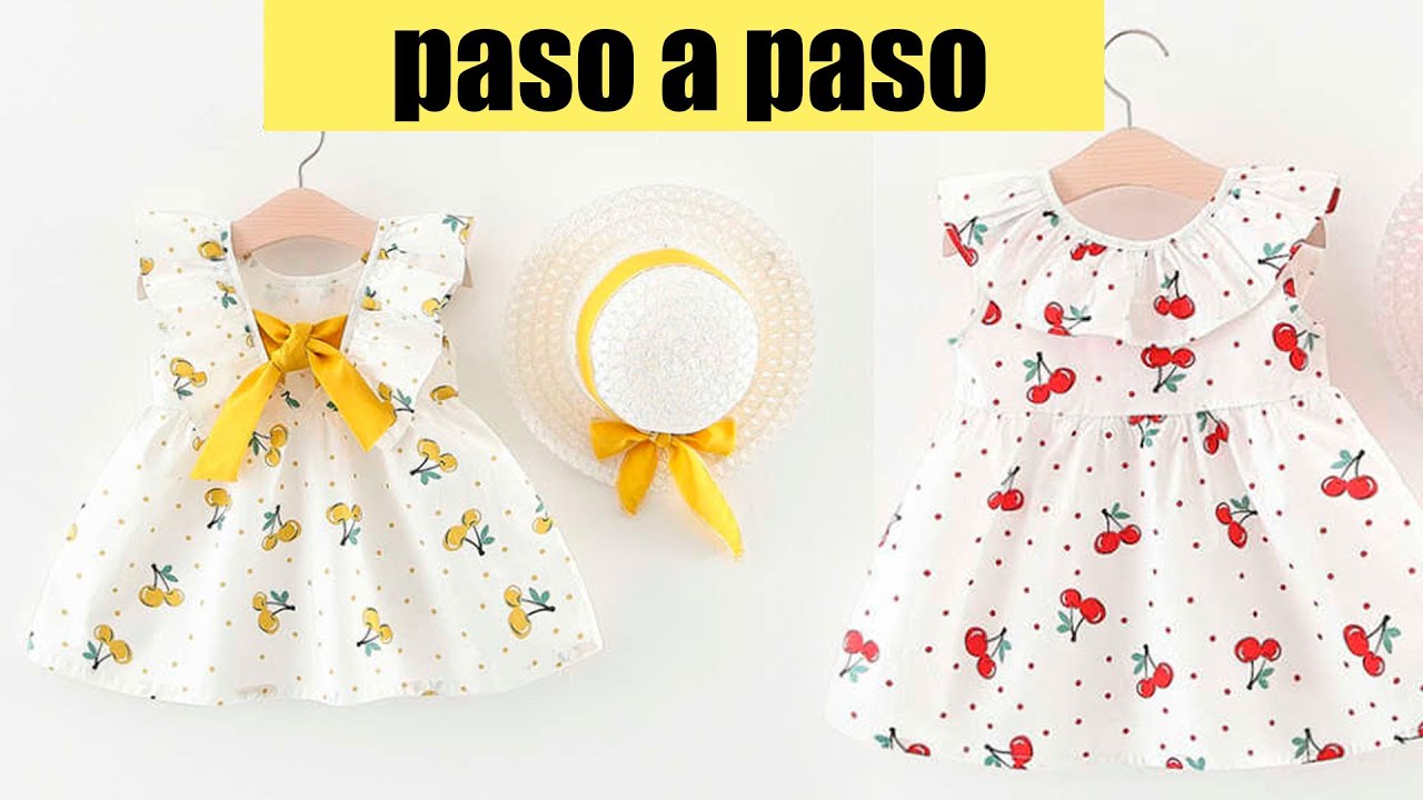 Como hacer un vestido para niña