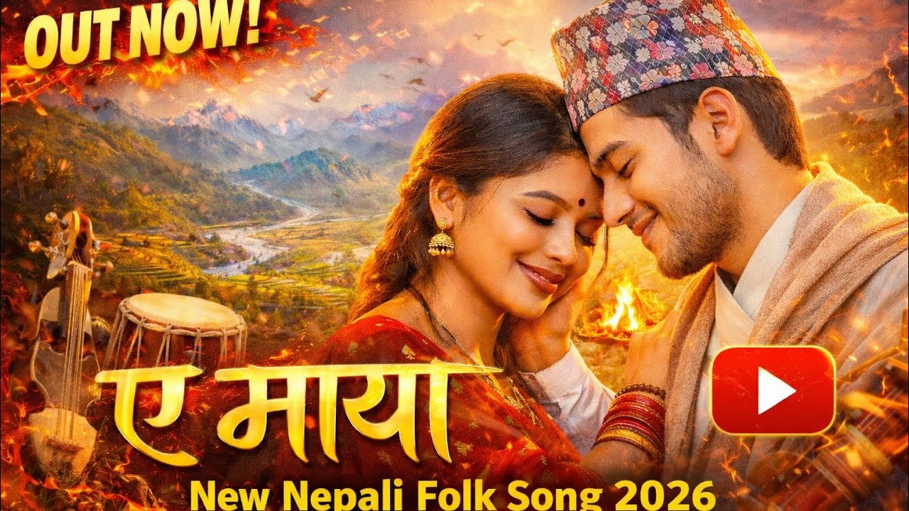 ए माया | A Maya | New Nepali Folk Song 2026 | Official Music Video | By Melos Nepal.