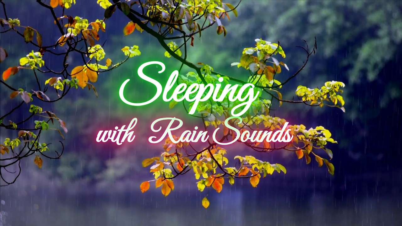 🌧️😇Relaxing Rain Sounds for Sleep – 7 Hours Night Rain White Noise | Screen Off After 20 Minutes