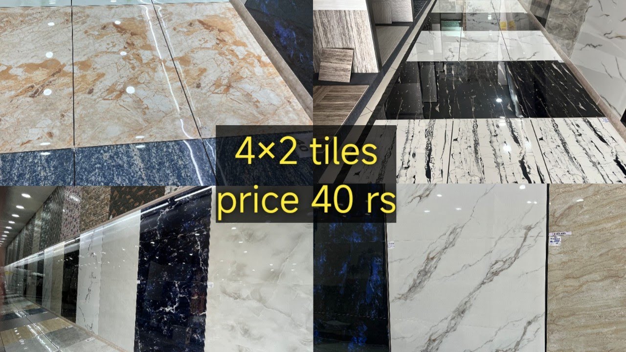 #tiles #4&times;2 floor tiles gtva #latest tiles price 40rs #tilestyle #home