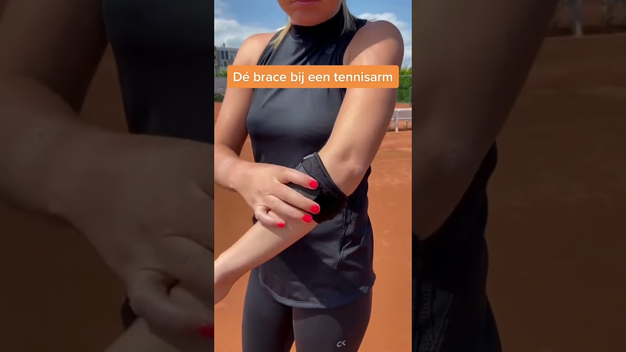 Voor actieve steun tijdens werk en sport! #tennisarm #tennis #elleboog #pees  #podobrace #brace