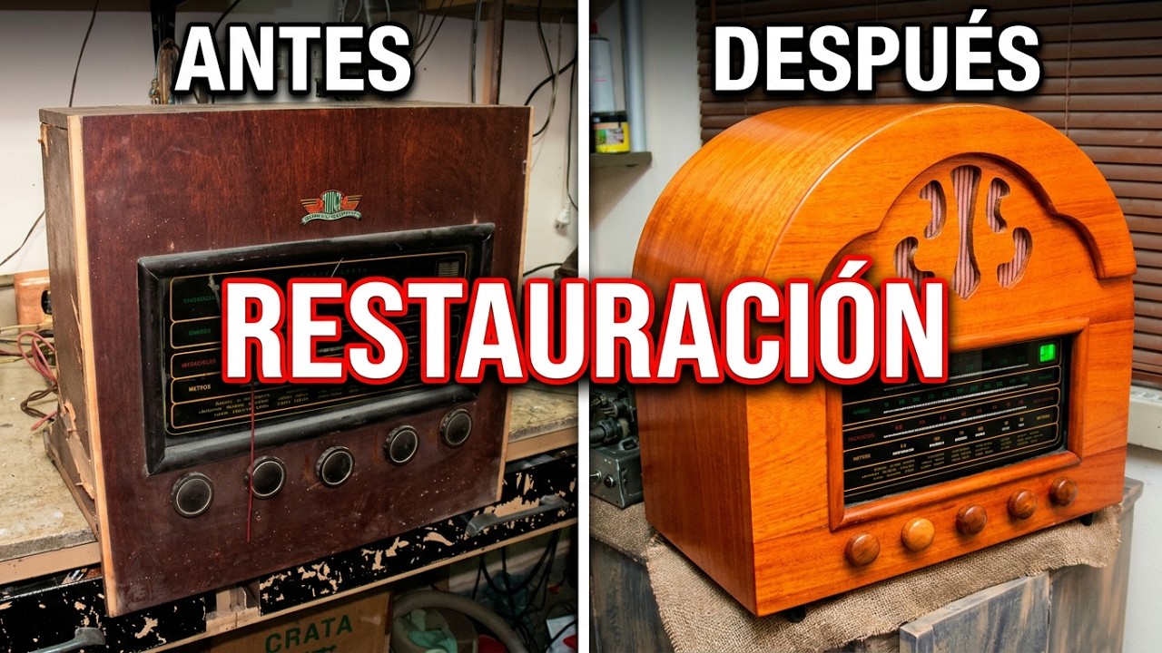 FABRICO UNA RADIO CAPILLA CON CHASIS RECUPERADO