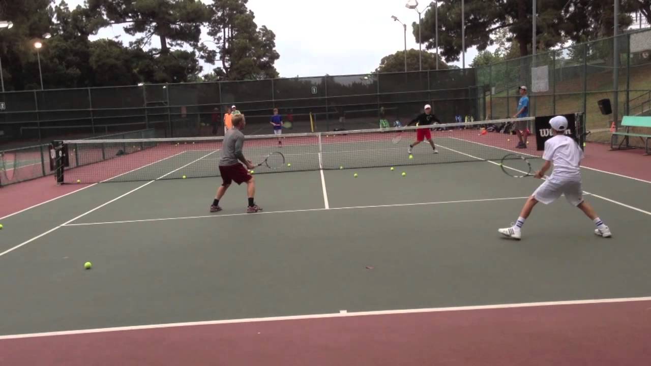 The Incredible Hands of Adam Sraberg at Palisades Tennis Center Academy Workout LiveBall