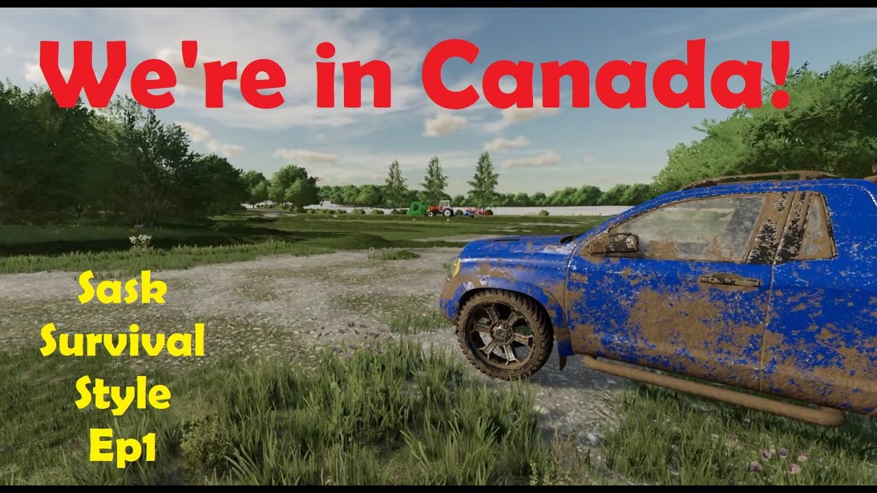 Start From Scratch... again | Edgewater Saskatchewan Ep1 | FS22 | Survival Style