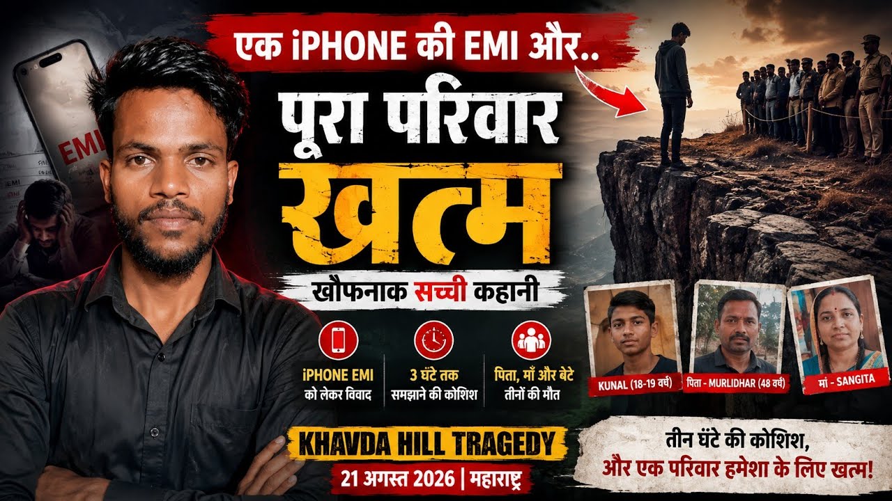 Kunal Suicide Case | Khavda Hill Family Tragedy | The Full Story By Vicku Rana 
