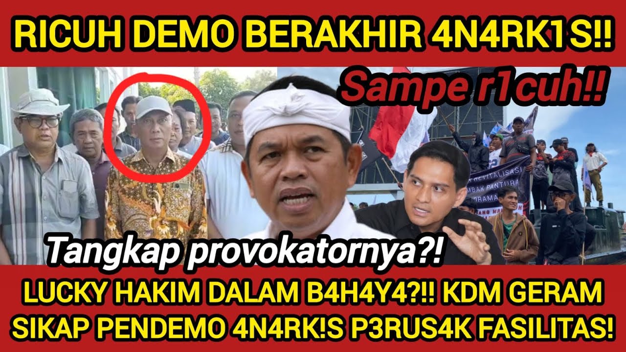 LUCKY HAKIM BR3NGS3K!! KDM GERAM RIBUAN WARGA INDRAMAYU TURUN KE JALAN DEMO BESAR!! KADES MEWEK?!